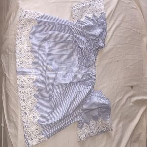Off shoulder  shirt , new never wore it!